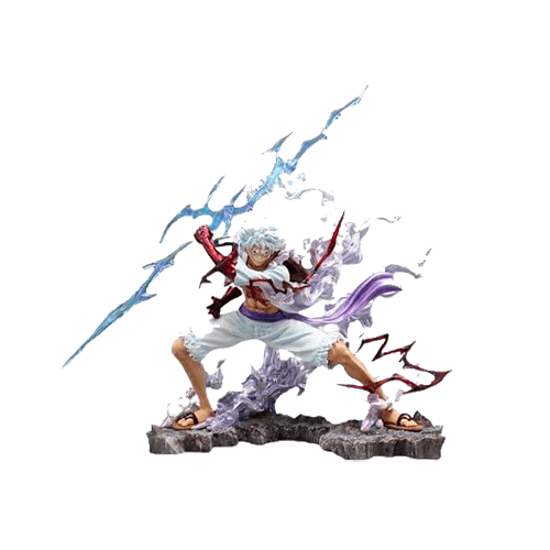 visuel Figurine Luffy et La puissance du Gear 5